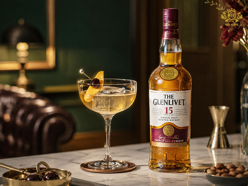 Có thể pha chế Glenlivet 15 trong cocktail không?