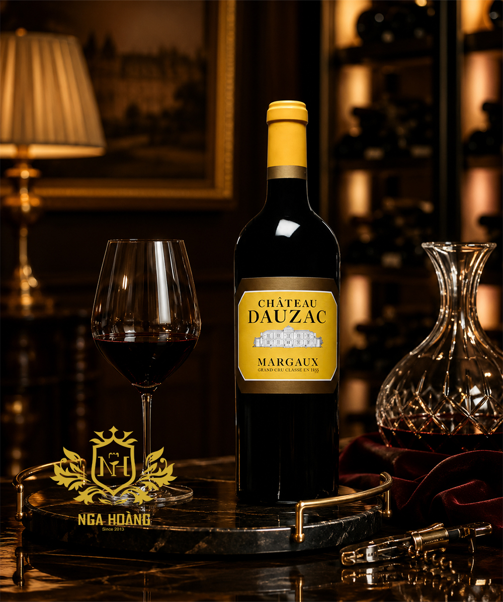 RƯỢU VANG ĐỎ CHÂTEAU DAUZAC MARGAUX 2015 - Ảnh 3