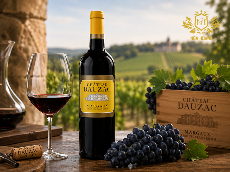 Rượu vang đỏ Château Dauzac Margaux 2015