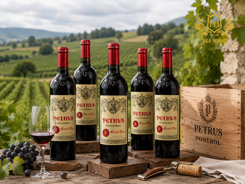 Rượu vang đỏ Petrus Pomerol 