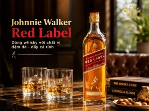 Johnnie Walker Red Label - Blended Scotch whisky bán chạy nhất thế giới với chất vị đậm đà đầy cá tính