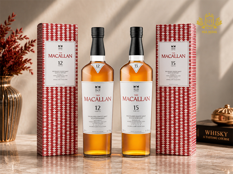 Macallan 15 Double Cask khác gì Macallan 12 Double Cask?