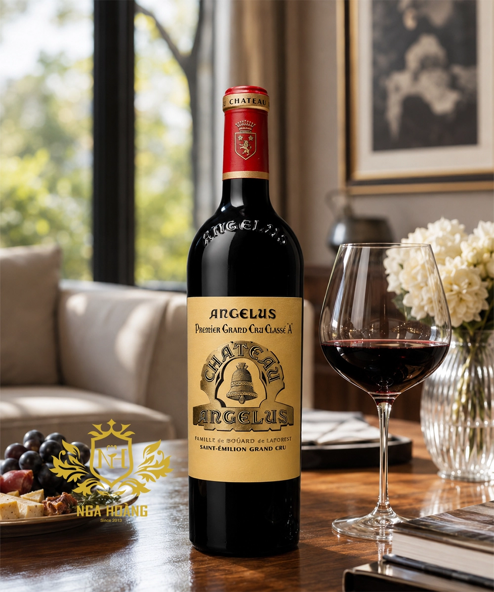 RƯỢU VANG PHÁP CHÂTEAU ANGELUS - Ảnh 2