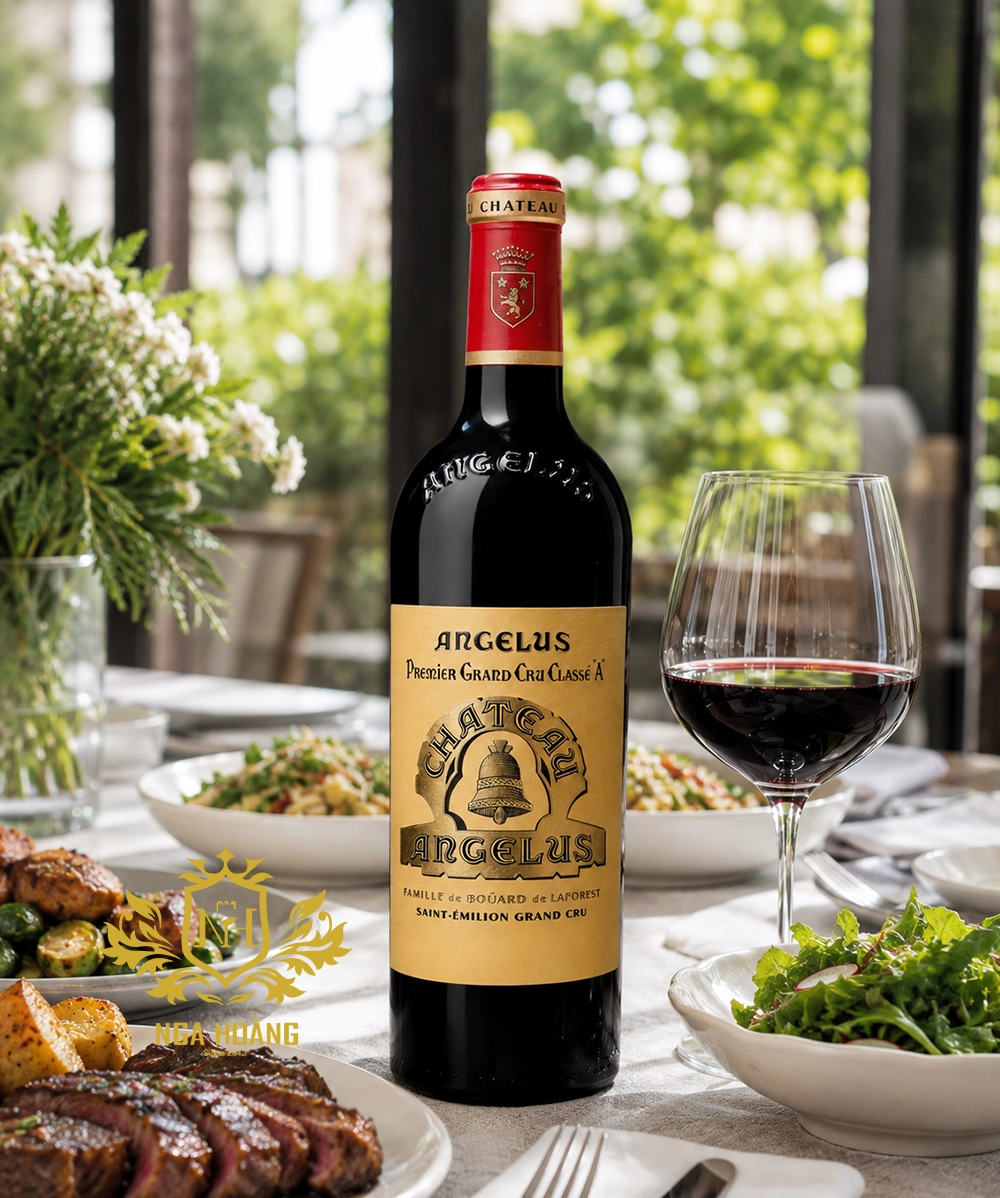 RƯỢU VANG PHÁP CHÂTEAU ANGELUS - Ảnh 3